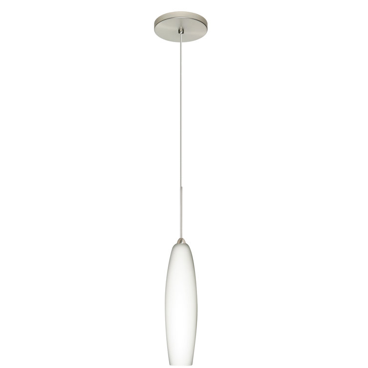 Besa Lighting Zumi 1 Light Single Cylinder Pendant Wayfair Canada
